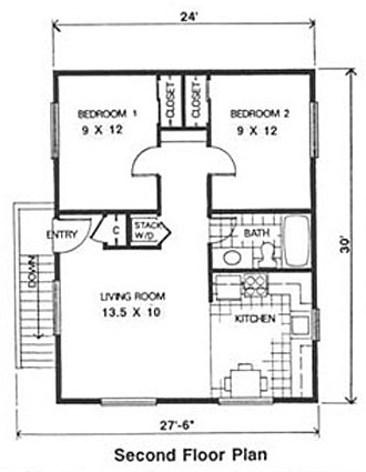 Over Sized 2 Car Garage Apartment Plan, Garage With Apartment Above Plans
