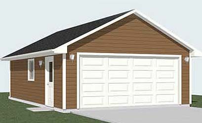 1 Story Garages